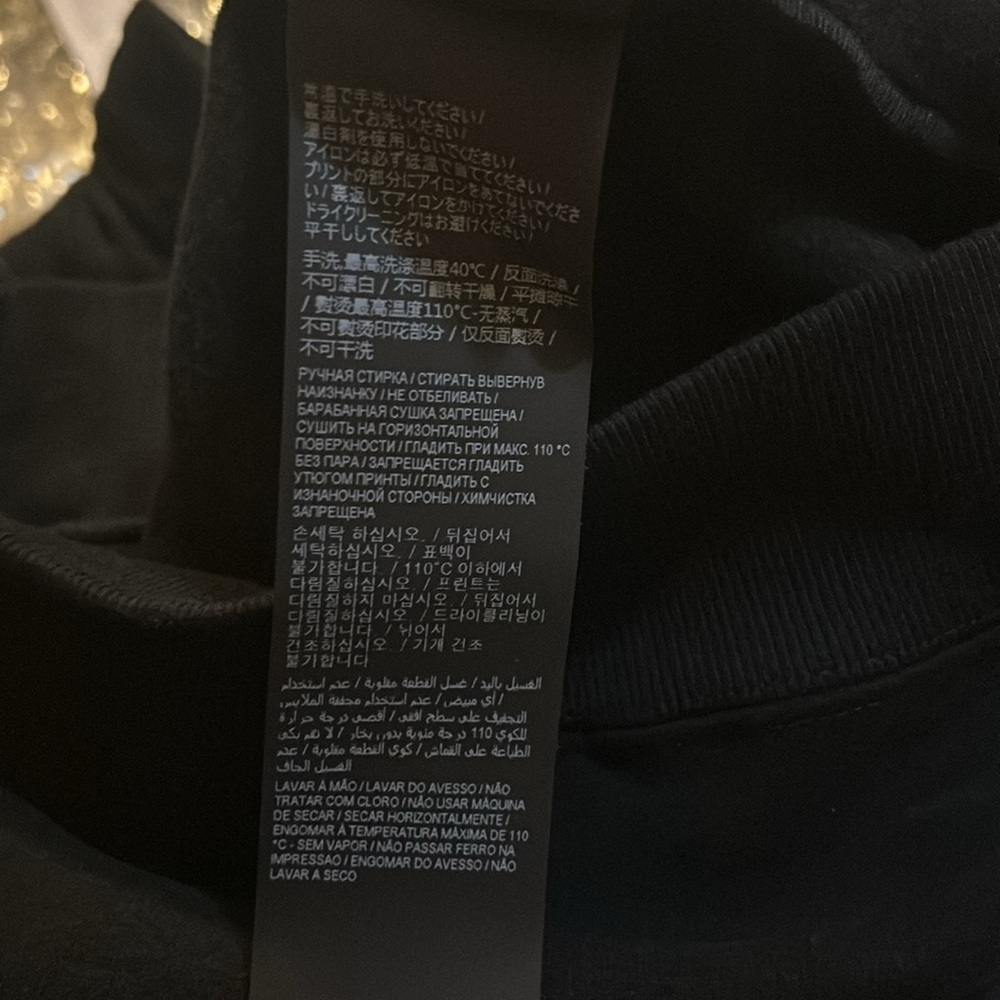 Saint Laurent 50s Signature Hoodie Black size XS - Picture 7 of 8